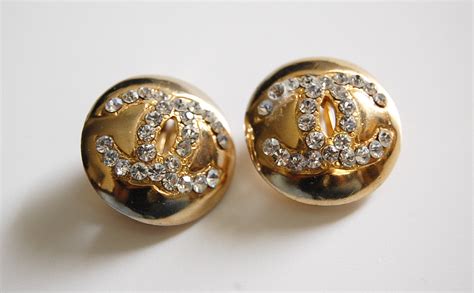 chanel clip earrings fake|knockoff chanel earrings.